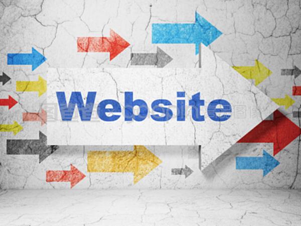 基于垃圾墻背景的網(wǎng)頁(yè)開(kāi)發(fā)概念箭頭